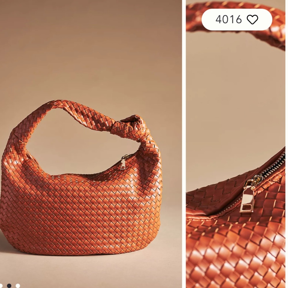 The Brigitte Satchel by Melie Bianco, Tan